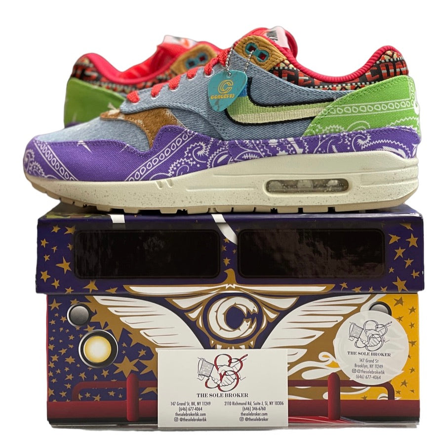 Air Max 1 Concepts Far Out Special Box Size 10 BK
