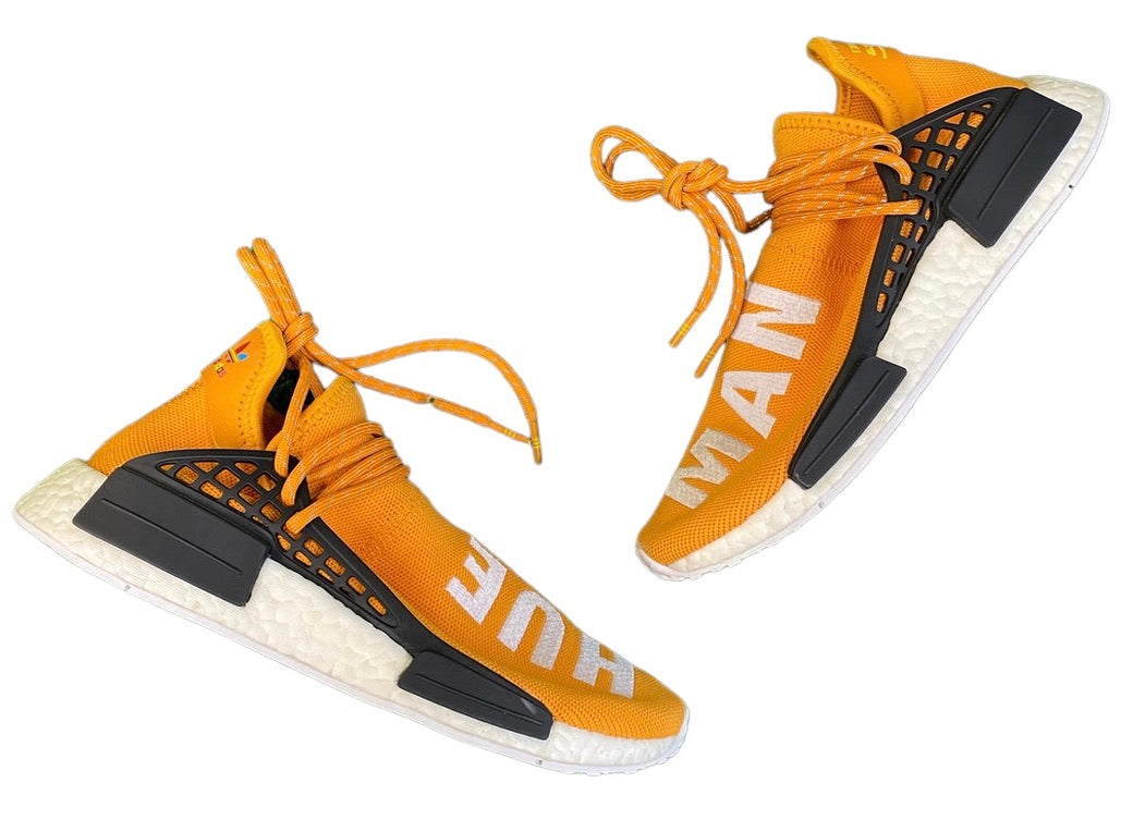 Adidas Pharrell Human Race NMD Tangerine sz 6 BK