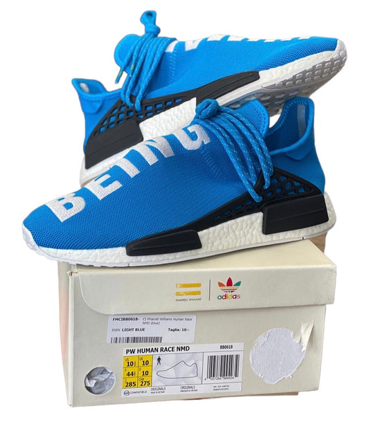 Adidas Pharrell Human Race NMD Blue sz 10.5 BK