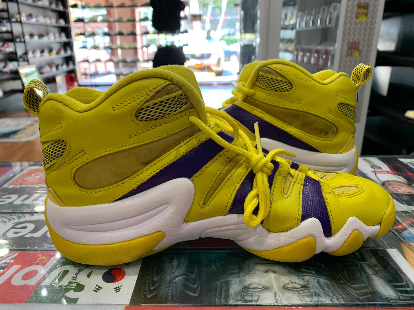 Adidas Kobe Crazy 8 Lakers Size 8 BK