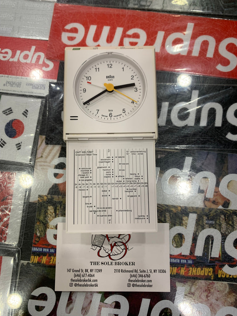 Supreme Alarm Clock Size OS