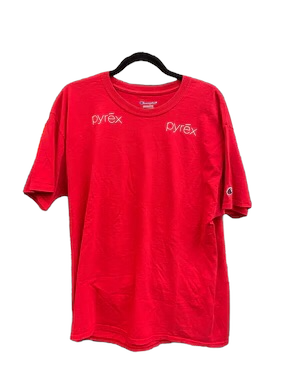 Pyrex Red Tee Size XL BK