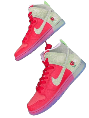 Brand New Nike SB Dunk High Strawberry Cough BK