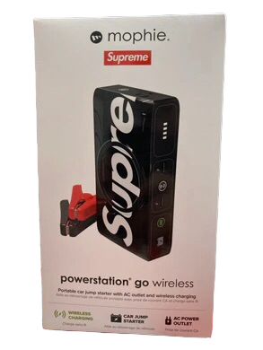 Supreme Mophie Powerstation go wireless black OS NEW BK